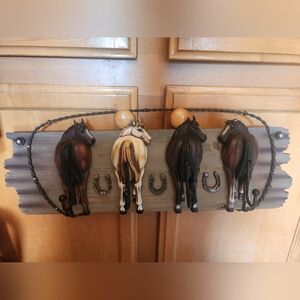 Horse Design Coat Rack